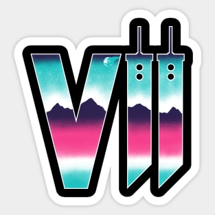 Neon Fantasy Sticker